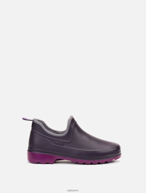 femmes aubergine/dahlia Aigle sabot fermé ultra léger chaussures 2F486599 femmes aubergine/dahlia Aigle sabot fermé ultra léger chaussures 2F486599