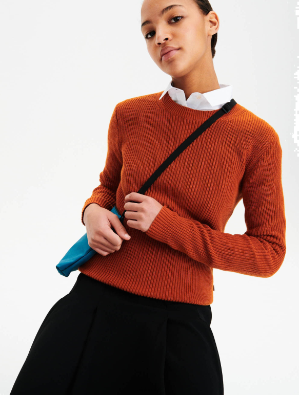 femmes brun doré Aigle pull en coton biologique vêtements 2F486655 femmes brun doré Aigle pull en coton biologique vêtements 2F486655