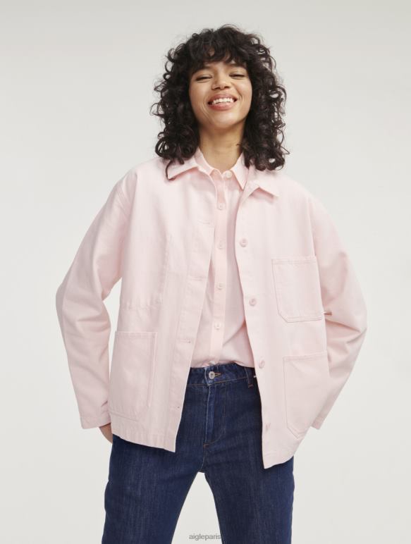 femmes cérisier Aigle veste de travail mi-longue vêtements 2F486471 femmes cérisier Aigle veste de travail mi-longue vêtements 2F486471