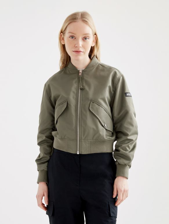 femmes taillis Aigle bomber court déperlant vêtements 2F486444