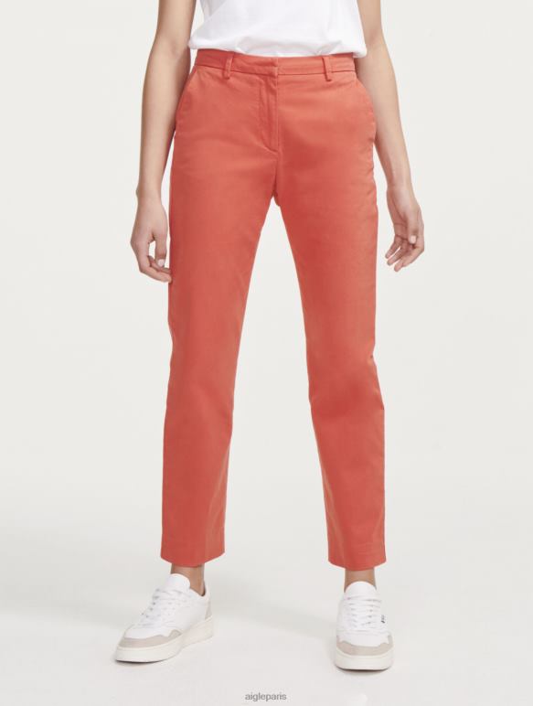 femmes Harissa Aigle Pantalon chino droit 7/8 vêtements 2F486544 femmes Harissa Aigle Pantalon chino droit 7/8 vêtements 2F486544