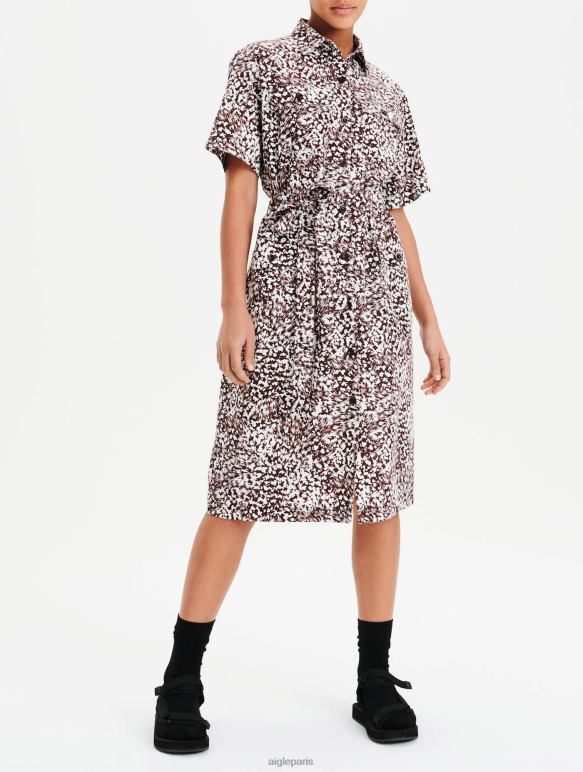 femmes fudge pr Aigle robe chemise en tencel et coton version imprimée vêtements 2F486641 femmes fudge pr Aigle robe chemise en tencel et coton version imprimée vêtements 2F486641