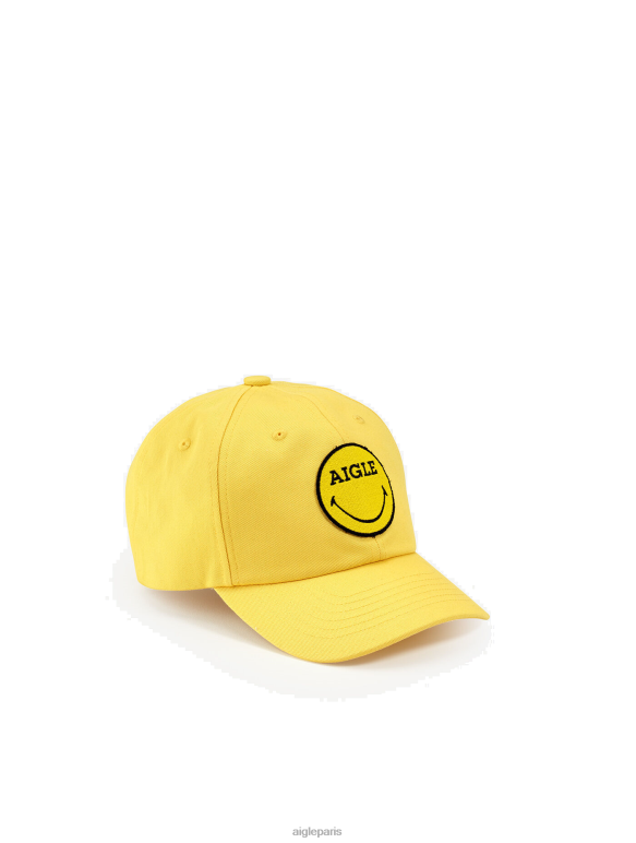 Hommes smiley jaune Aigle x Smiley casquette accessoires 2F486400