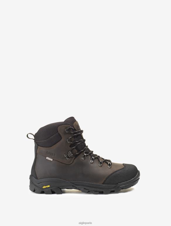 Hommes marron foncé Aigle chaussures montantes imperméables vibram chaussures 2F486273 Hommes marron foncé Aigle chaussures montantes imperméables vibram chaussures 2F486273