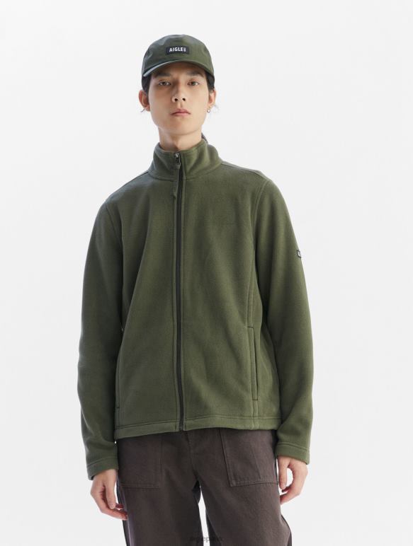 Hommes avocat Aigle polaire en microfibre avec zip vêtements 2F48614 Hommes avocat Aigle polaire en microfibre avec zip vêtements 2F48614