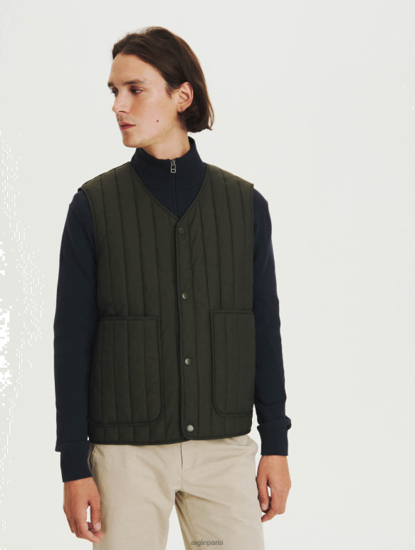 Hommes avocat Aigle veste matelassée sans manches vêtements 2F486224 Hommes avocat Aigle veste matelassée sans manches vêtements 2F486224