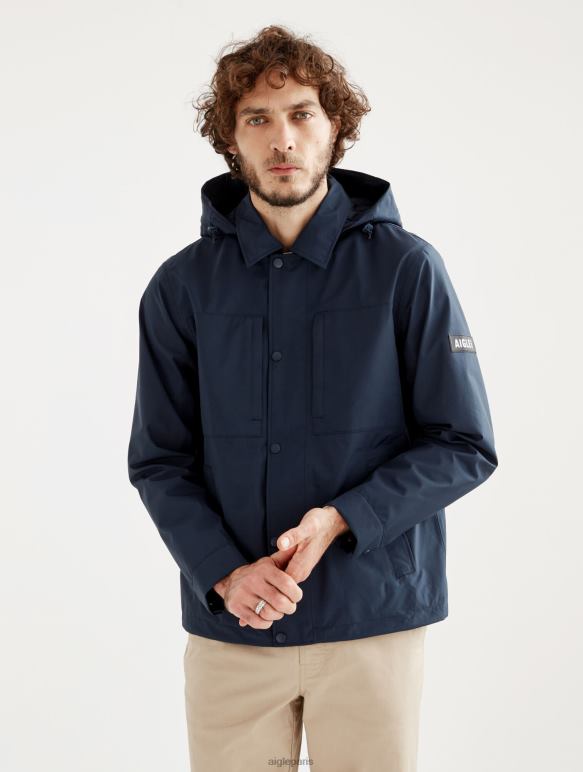 Hommes empire je Aigle parka courte gore-tex capuche amovible vêtements 2F486201 Hommes empire je Aigle parka courte gore-tex capuche amovible vêtements 2F486201